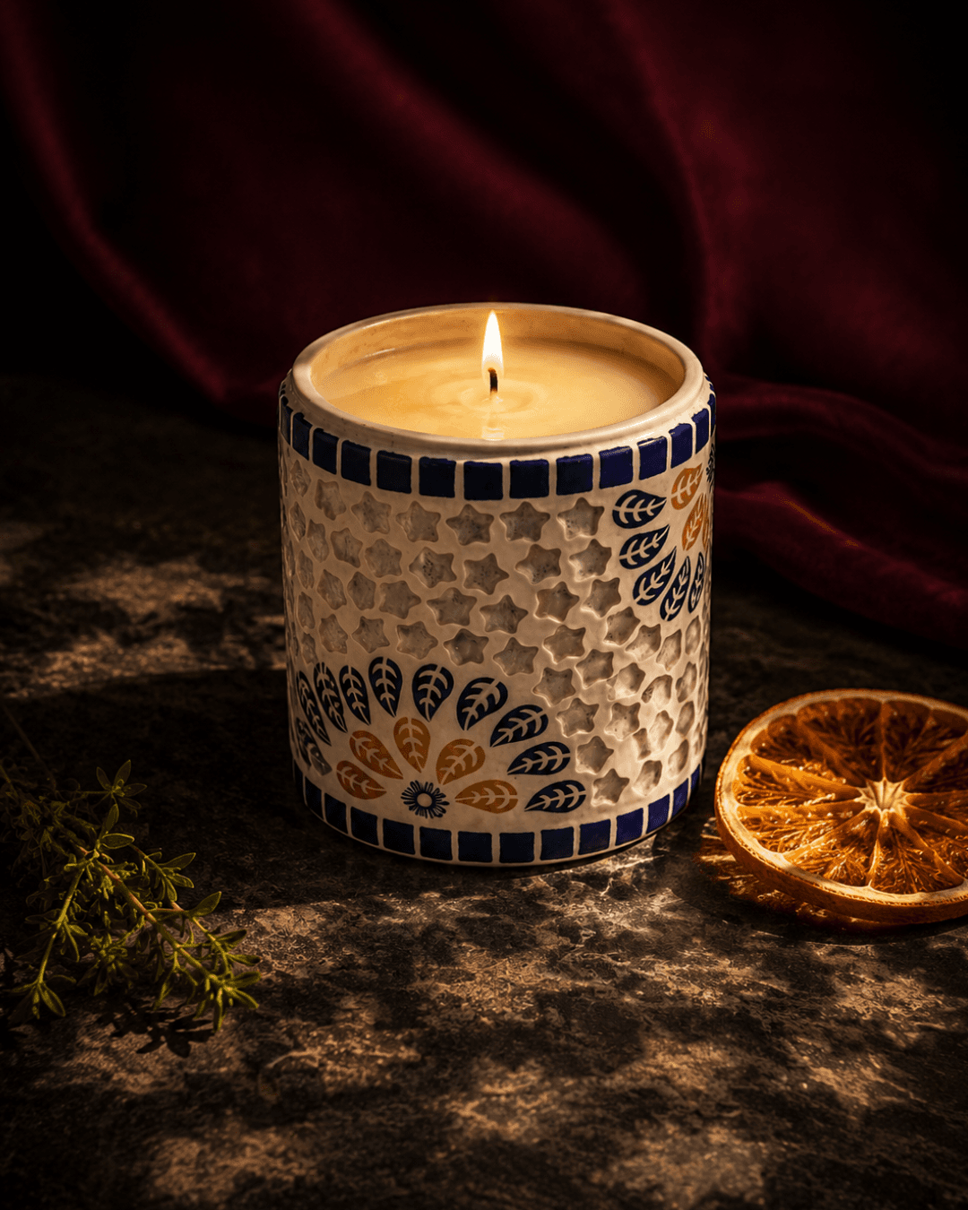 Citrus Nakshatra Jar Candle